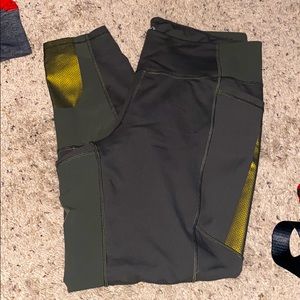 Green tactical leggings